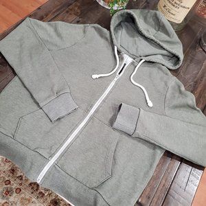 H&M Brand, Hoodie Sweatshirt, Light Army Green, M.
